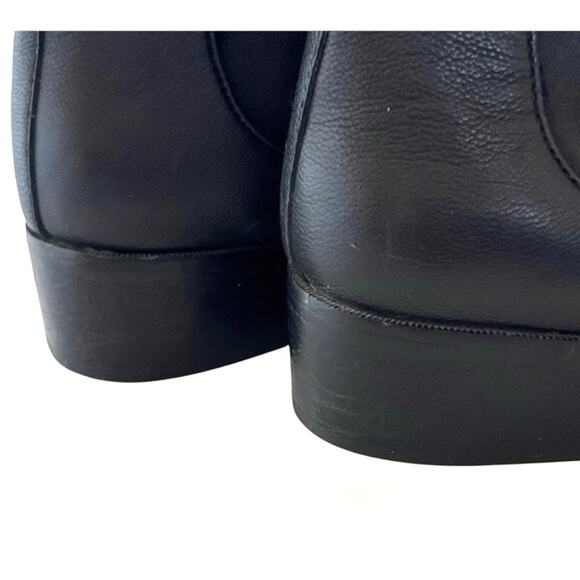 Cole HAAN Women’s Landsman Black Leather Ankle Bootie Side Gored Size 9.5 M - Picture 6 of 9